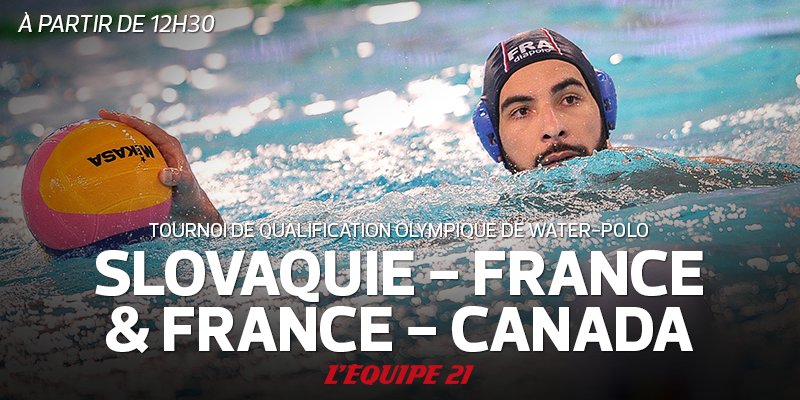 Après-midi water-polo sur <a href="/lequipe21/">L'ÉQUIPE 21</a> ! Regarder la chaîne : bit.ly/QVyZvg. #waterpolo21