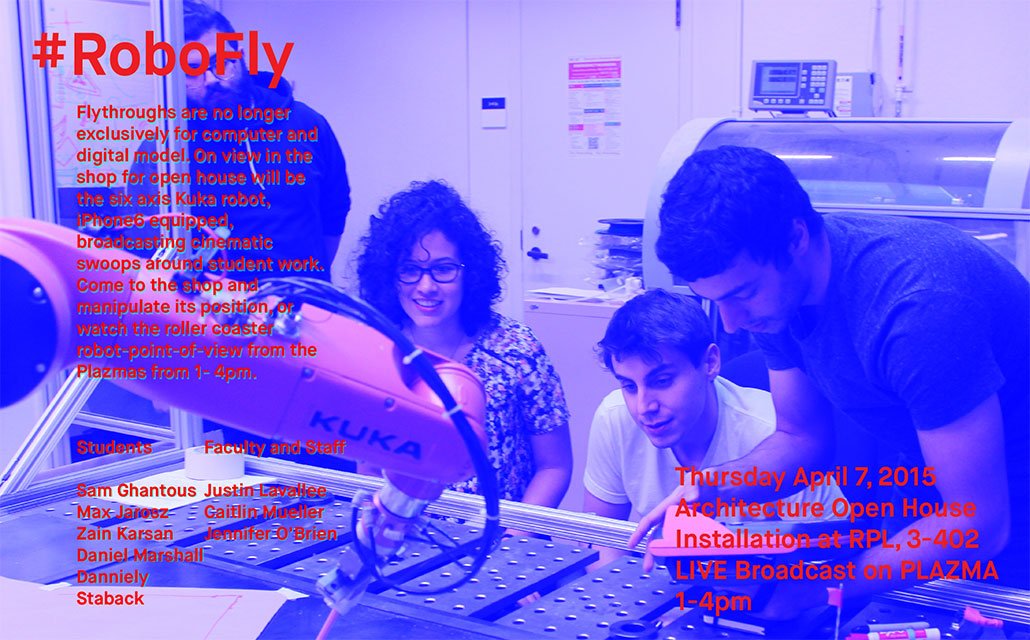 mitsap's tweet image. Today 1-4p #Robofly takes over PLAZMA around the DOME @MITarchitecture 
@samtous @mjarosz92 @dannielyalexandra