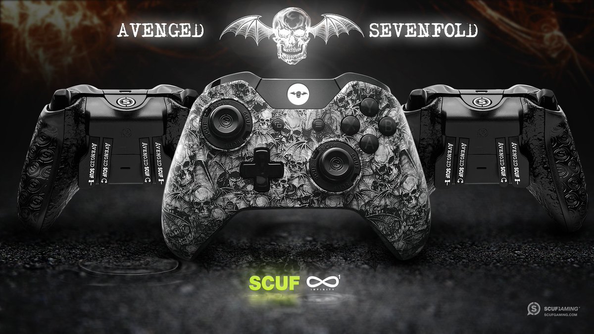 ScufGaming's tweet photo. Scuf Gaming &amp; American rock band @TheOfficialA7X announce  the SCUF Avenged Infinity1!
https://t.co/GUDESj7P5I https://t.co/5bfZRH0An7
