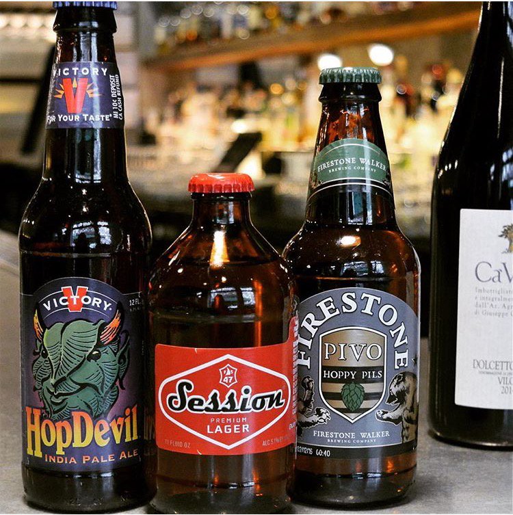 WineDisciples's tweet photo. "It's a lot easier to start the day when you know it will end with a beer." #NationalBeerDay @WineDisciples #NYC https://t.co/zBjZhds1qr