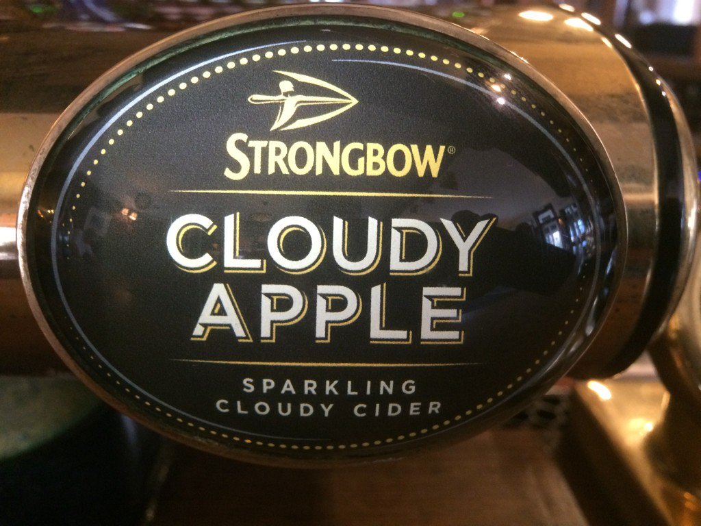 Our new cider that we have on tap. Perfect refreshment for Summer (as long as its not a British one)