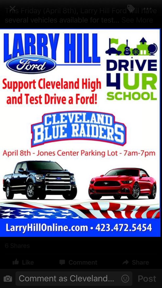 Tomorrow is our Drive 4UR School. 5 Top of the Line Fords to drive: F150, Explorer, Edge, Escape, and Fusion.