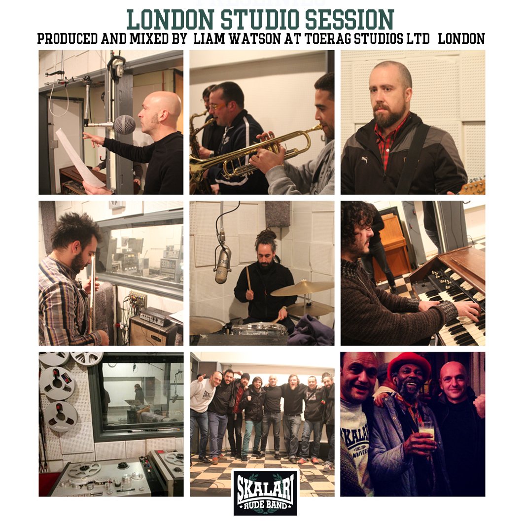 JuantxoSkalari's tweet photo. Unos días y ya tendremos acabado el #LondonStudioSession #VintageRecording at #ToeRagStudios #London #Skalari https://t.co/KaY2gEYnbl