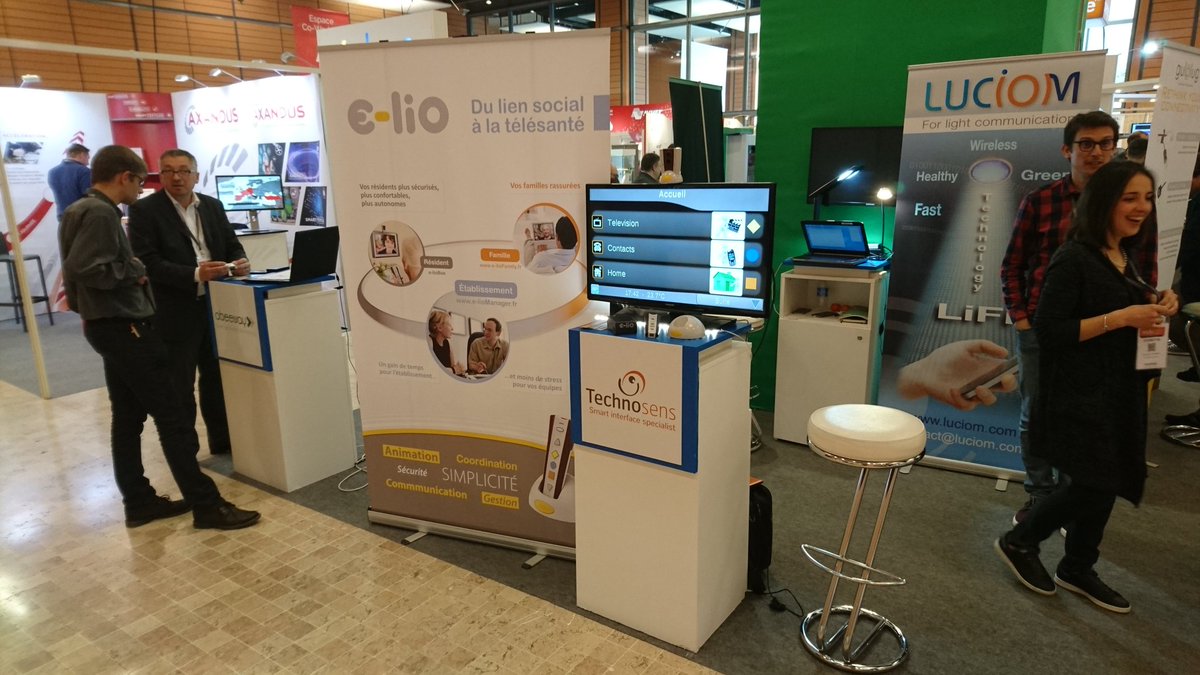 <a href="/Technosens_SAS/">Technosens</a> au salon <a href="/SIdOevent/">SIDO Lyon</a> with <a href="/SchneiderNA/">SchneiderElectric NA</a> #seniors #healthcare #automation