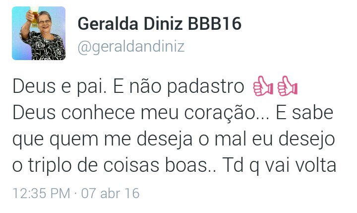 FernandinhaMen6's tweet photo. Gente isso é sério??
É a Geralda mesmo??
Aquela que chingava a Cacau de cadela? https://t.co/I3s84JfkIv