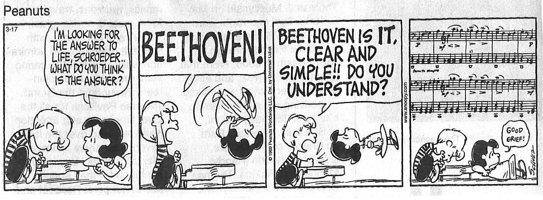 yourTSO's tweet photo. What's the answer to life? Why, Beethoven, of course! https://t.co/BDWtzBBhZC