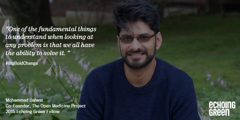 "We all have the power within to make a change in the world." #WorldHealthDay #EGFellows #BigBoldChange <a href="/TOMP_SA/">OpenMedicineProject</a>