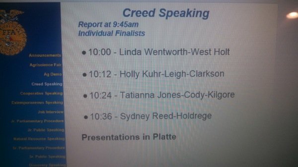 jeffmoore62's tweet photo. Sydney Reed
State Creed Finals!
#dusterffa https://t.co/JVuh4h1OS8
