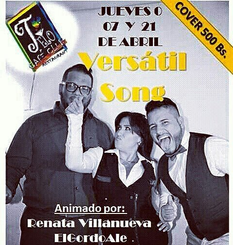 telocafe1's tweet photo. Esta noche! Una nueva propuesta de #TeatroMusical con#Versatilsong reserva tu mesa YA 02127939588 #teloCafe https://t.co/KrdppCRjzv