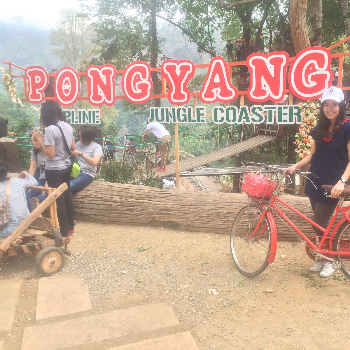 UKamdee's tweet photo. #pongyang jungle #แม่ริม #สนุกมาก #reviewchiangmai  😁😁😁 https://t.co/z7Q1v68tXs