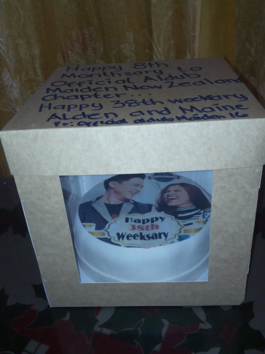 cakes_chefchris's tweet photo. Happy 38th weeksary @aldenrichards02  and @mainedcm  

@officialaldub16 @Ofcaldub_NZ https://t.co/32eBmefMBo