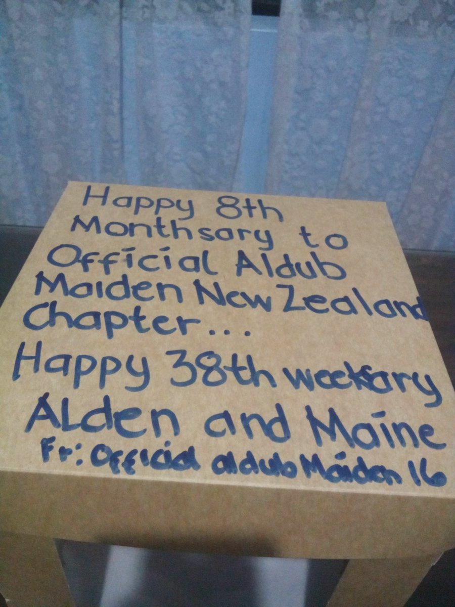 cakes_chefchris's tweet photo. Happy 38th weeksary @aldenrichards02  and @mainedcm  

@officialaldub16 @Ofcaldub_NZ https://t.co/32eBmefMBo