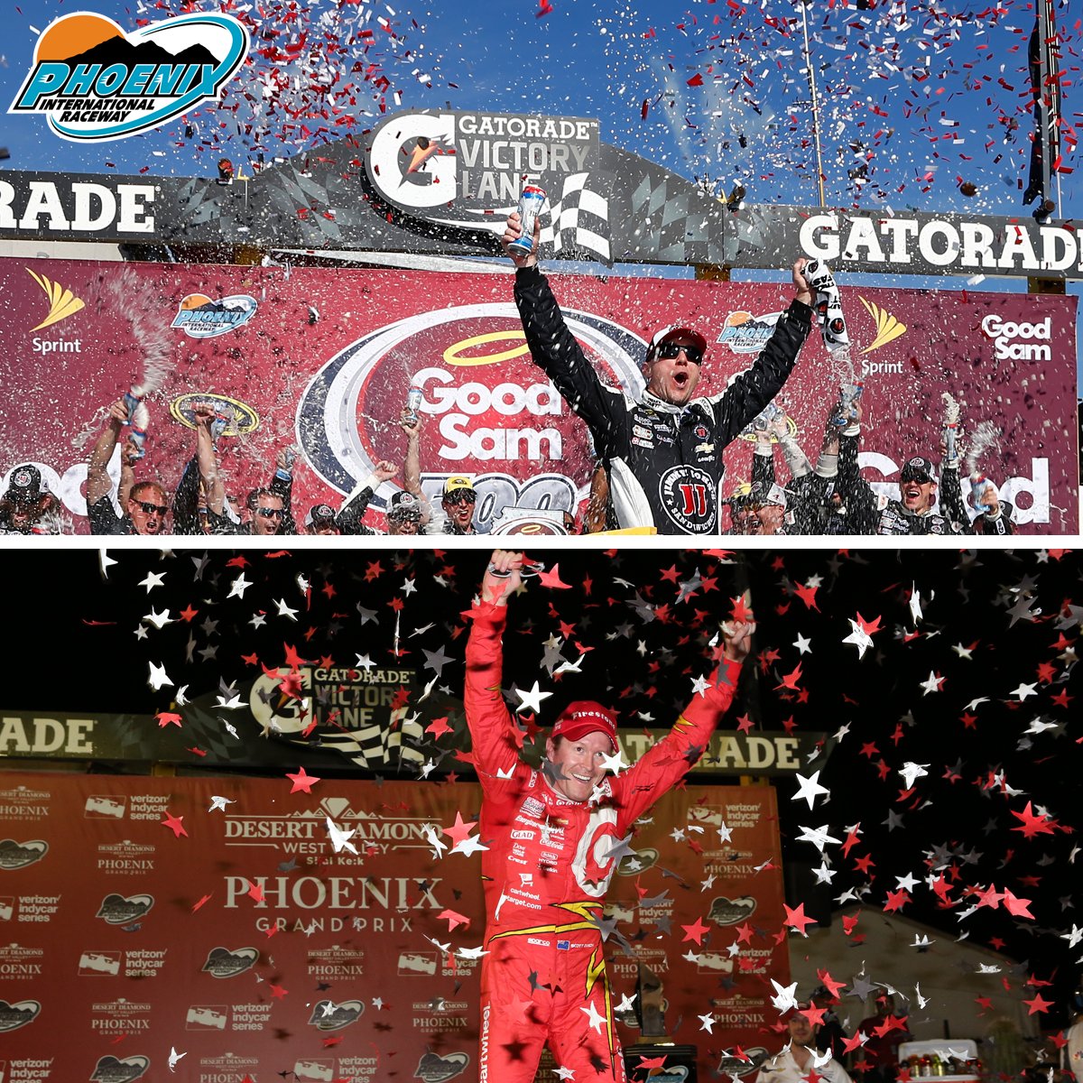 phoenixraceway's tweet photo. PIR #TBT
It's been a busy spring at PIR w/ the #GoodSam500 & #DDCPhoenixGrandPrix Weekends! https://t.co/3xSFUwT6TE