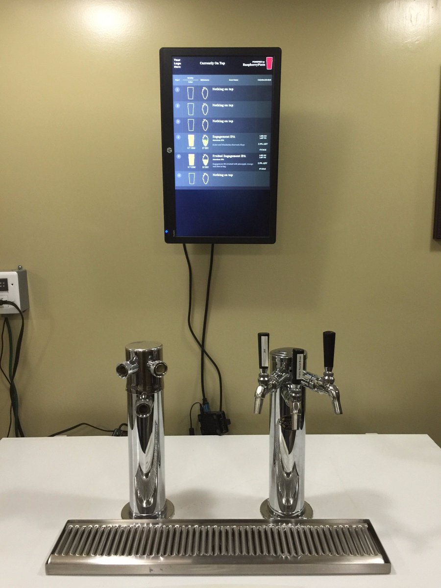 allaboutduncan's tweet photo. @Neelixx AirGas in Murfreesboro will swap a 20lb tank for $20. Just got my new kegerator up and running https://t.co/BXgRyjuHgd