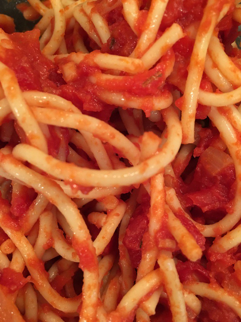 KristinVThomas's tweet image. Leftover spaghetti? Yup. Again. #remoteworkproblems