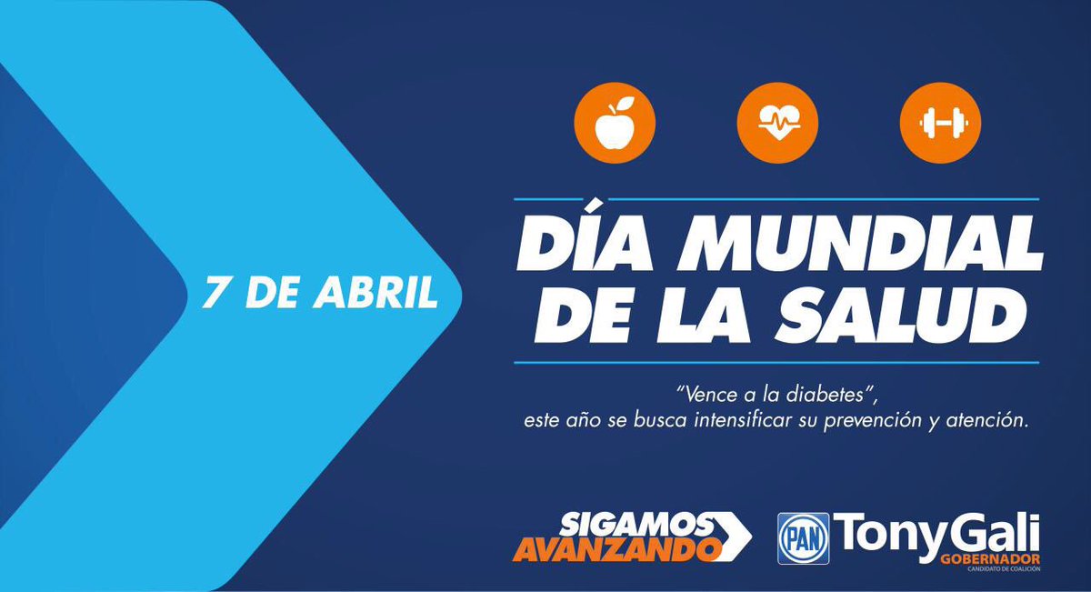 TonyGali's tweet photo. En el #DíaMundialdelaSalud es fundamental la detección temprana y prevención de la diabetes en escuelas públicas. https://t.co/6D3oA5CID1