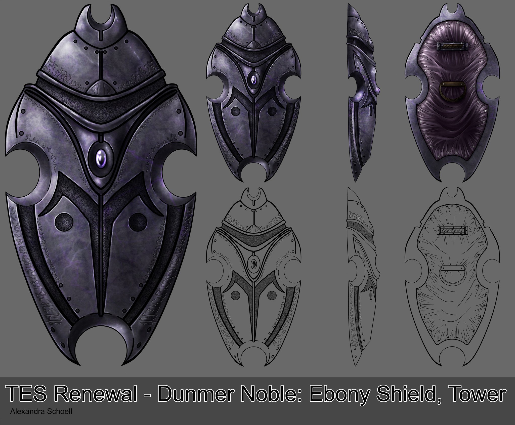 Skywind on Twitter: "Chaos Child finished the concept art for the Ebon...