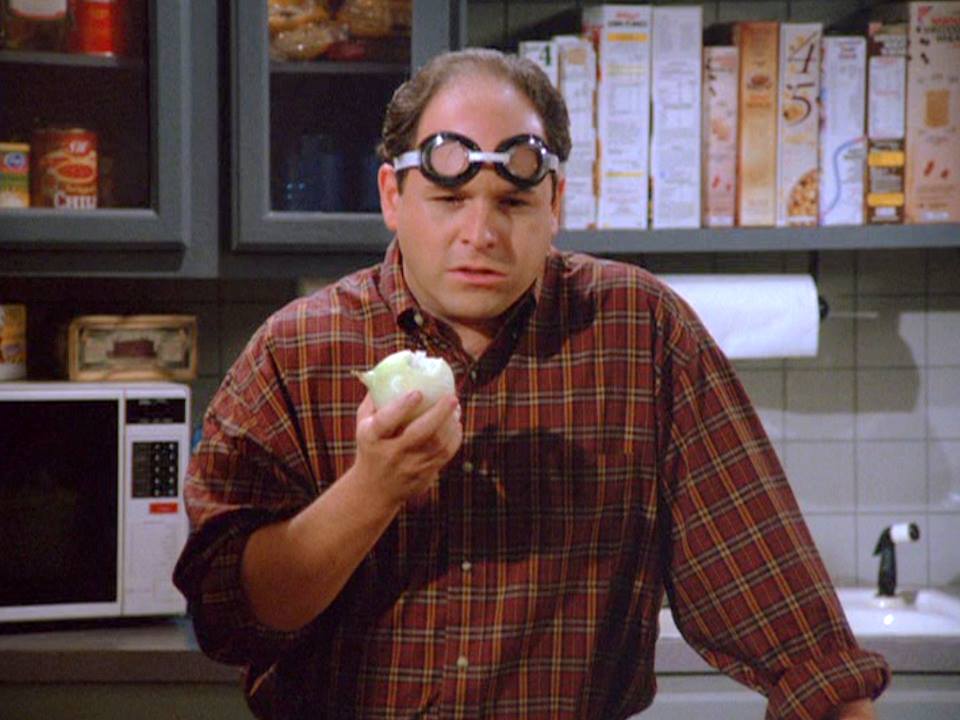 "You know, George, that's an onion..." "The Glasses" is on #Seinfeld tonight! https://t.co/XwUXd1PQab