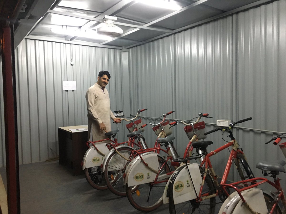 ChaudhryShankar's tweet photo. Cycle Sharing Project - an initiative by G'nagar Urban Dev. Authority(GUDA) is gaining momentum in the capital city+ https://t.co/co5iWczPum