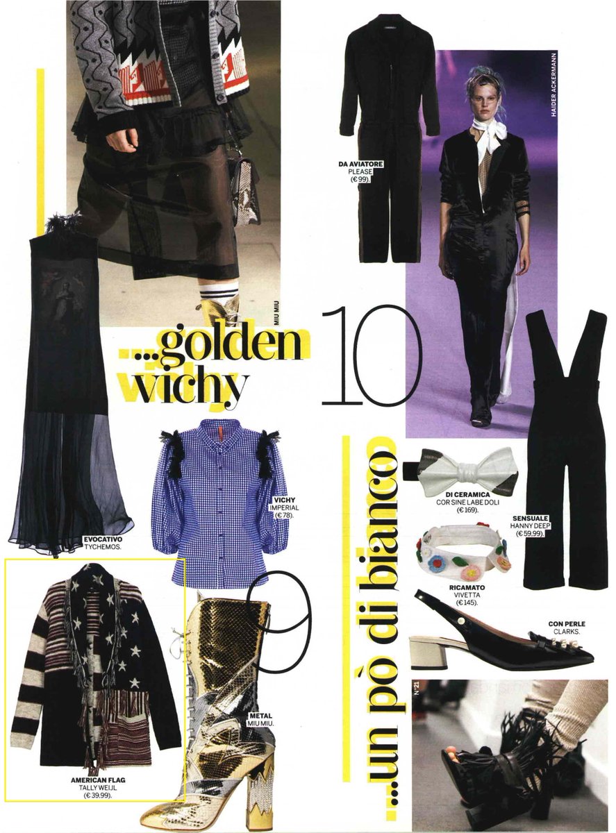 #Pressreview TALLY WEiJL su <a href="/gioiamagazine/">Gioia! Magazine</a> di questa settimana!