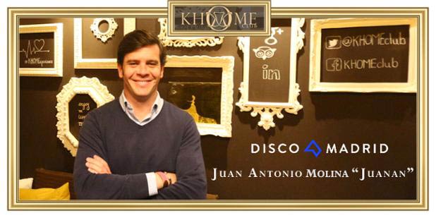 WELKHOMEclub's tweet photo. #KHOMEclub os presenta a Juan Antonio Molina de @Discomadrid  https://t.co/u3Hb6KX7ne …¡Todo un placer conocerle! :) https://t.co/EizaZkAVGC