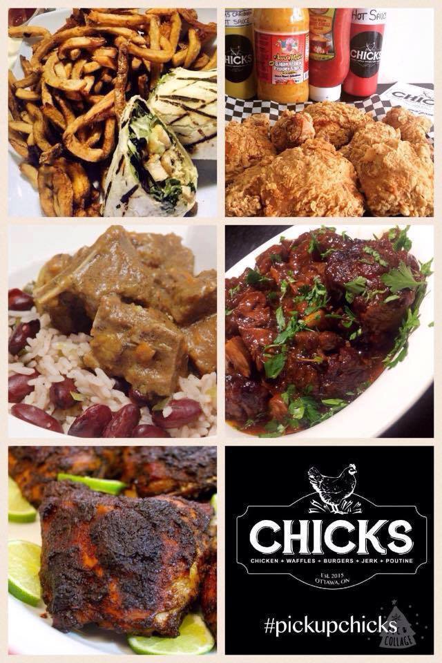 ChicksOttawa's tweet photo. It's JERK THURSDAY...Jerk Chicken N' Waffles, Jerk Chicken Wrap, Jerk Chicken Poutine, Jerk Chicken! #PickUpChicks https://t.co/BhfIBSXBHt