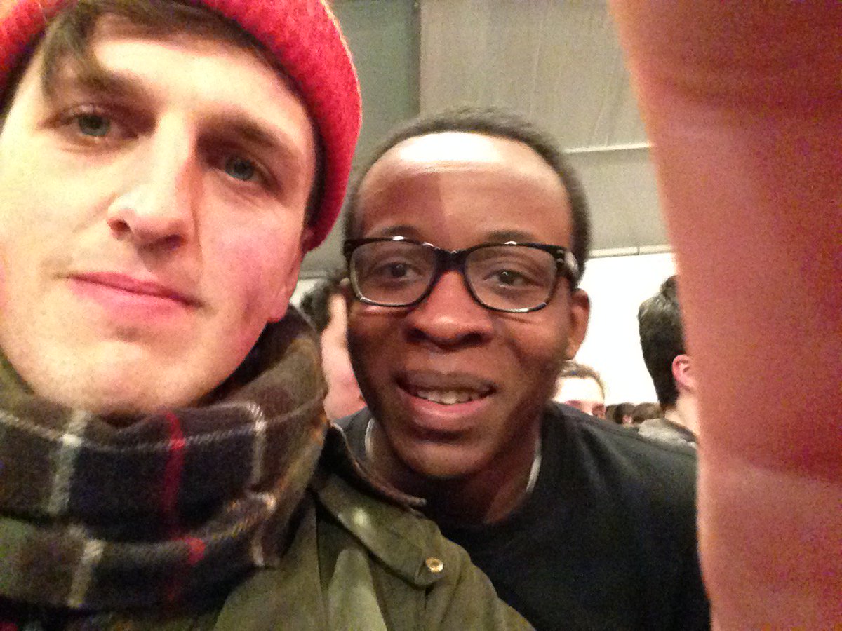 MimLowry's tweet photo. Before they took a photo of Notts international students ...#strangerselfie #waevent2016 https://t.co/C4gXWE1lDu