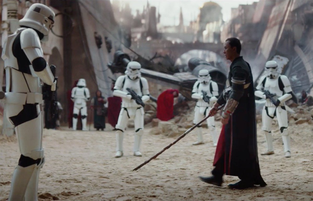 TheIndyFilm's tweet photo. First trailer for Star Wars spin-off Rogue One lands https://t.co/OfMSn2xlum https://t.co/LIFSGSg5RL