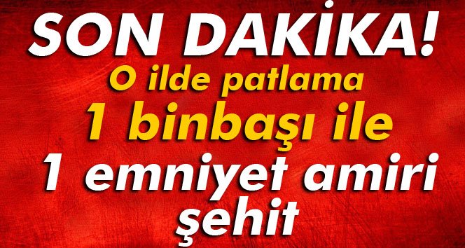 ihacomtr's tweet photo. O ilde patlama! 1 binbaşı ile 1 emniyet amiri şehit oldu
https://t.co/YVQNblnEGF https://t.co/tXcLzd3OvS