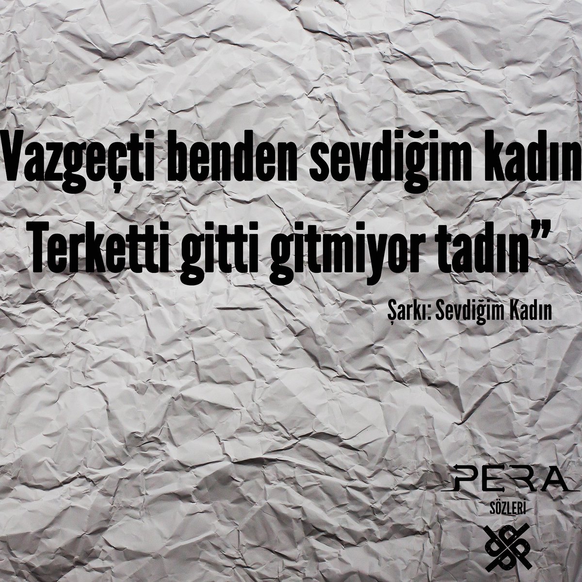 Secdiklerinizi etiketlemeyi unutmayın.
<a href="/peraband/">PERA</a> /Sevdiğim Kadın
#şarkısözleri
instagram.com/perasozleri