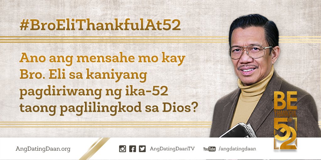 Ang Dating Daan tweet media