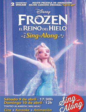 masqueocioapp's tweet photo. #Frozen llega al #TeatroAlamedaMálaga con espectáculo y karaoke para todos los públicos ► https://t.co/YiVMXRGq0p https://t.co/NRuYy0et3h