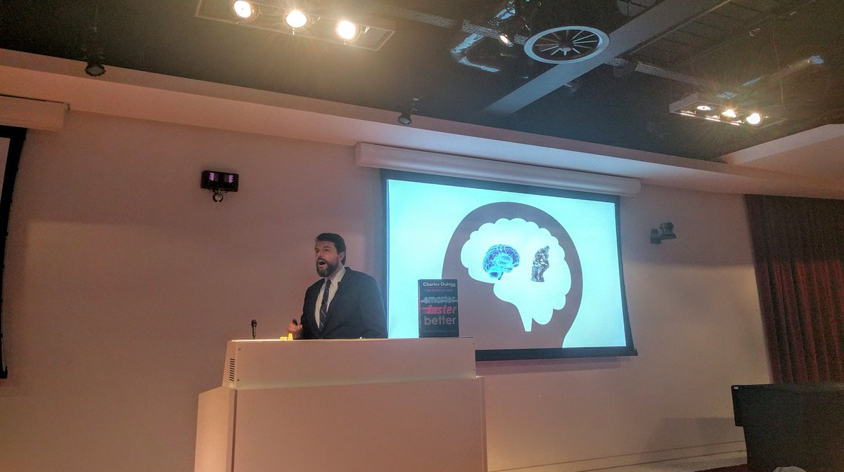 Listening to <a href="/cduhigg/">Charles Duhigg</a> talking about his new book "smarter, faster, better" <a href="/googletalks/">googletalks</a>