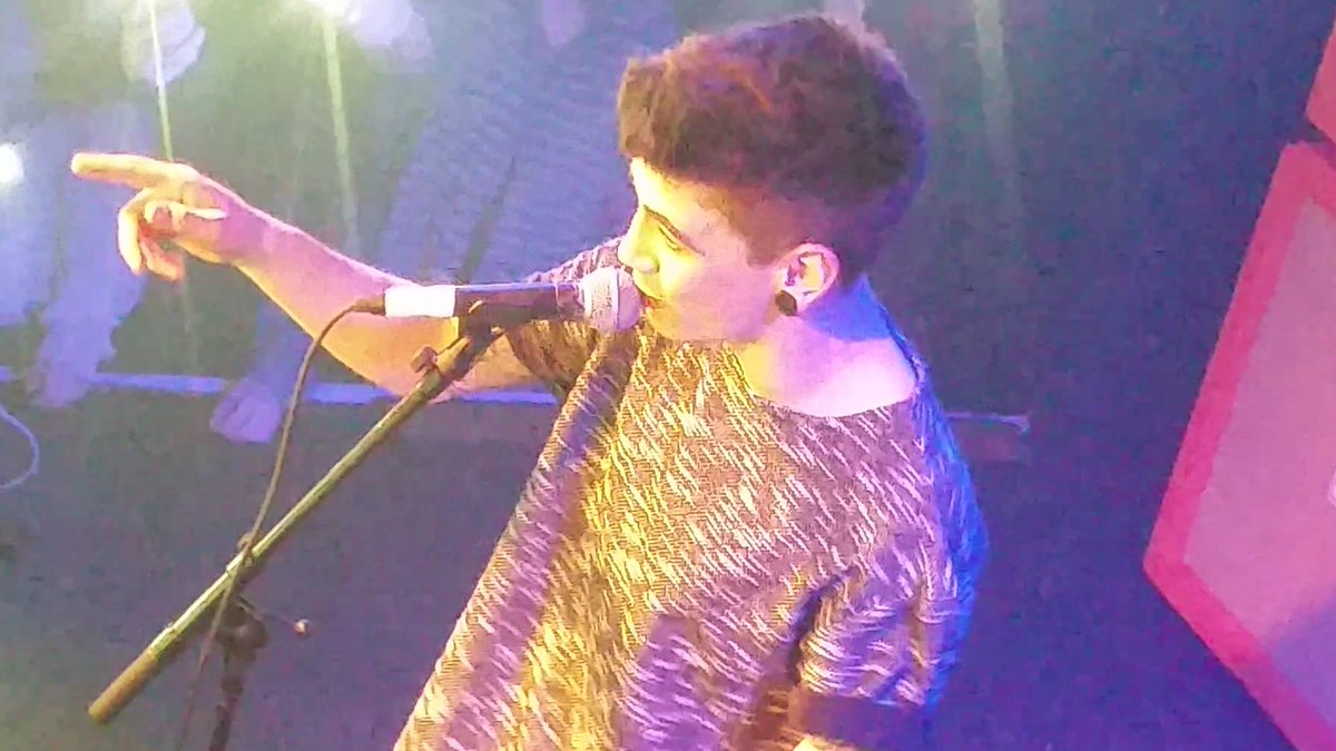 richard_hudd's tweet photo. @jakesims @teralex66 Jake doing his thing in Bristol on Tuesday. Owning the stage https://t.co/PInlpXRLLO