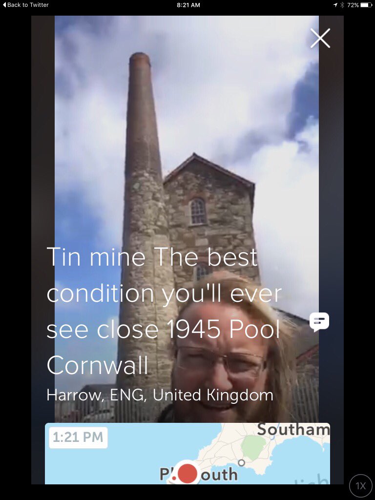 SusanToba's tweet photo. Watch on #Periscope: Tin mine The best condition you'll ever see close 1945 Pool Cornwall https://t.co/nAkOH6t9K8 https://t.co/1ieqoWfRUZ