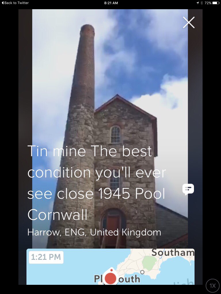 SusanToba's tweet photo. Watch on #Periscope: Tin mine The best condition you'll ever see close 1945 Pool Cornwall https://t.co/nAkOH6t9K8 https://t.co/IqPqh9ESHt