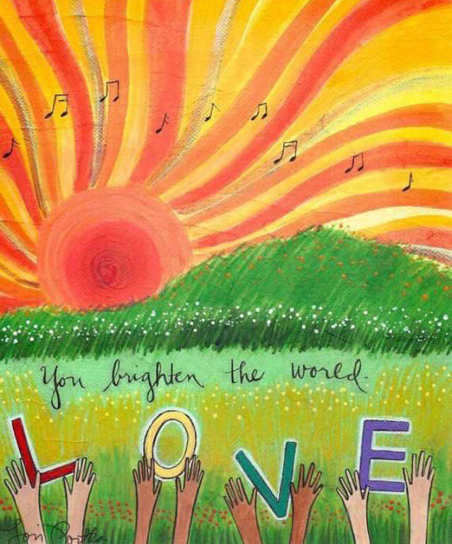 YMBBastepaway's tweet photo. Brighten your world with love. #IDWP #hour4Peace https://t.co/uJBSjag9ZZ