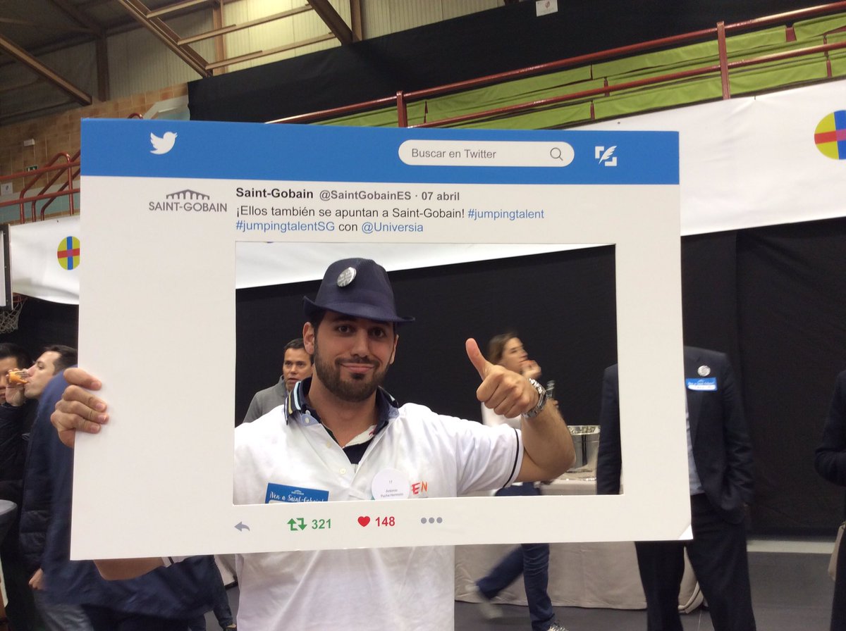 SaintGobainES's tweet photo. El concurso #jumpingtalentSG sigue en marcha. Comparte y gana!! https://t.co/obdyjNd1SH