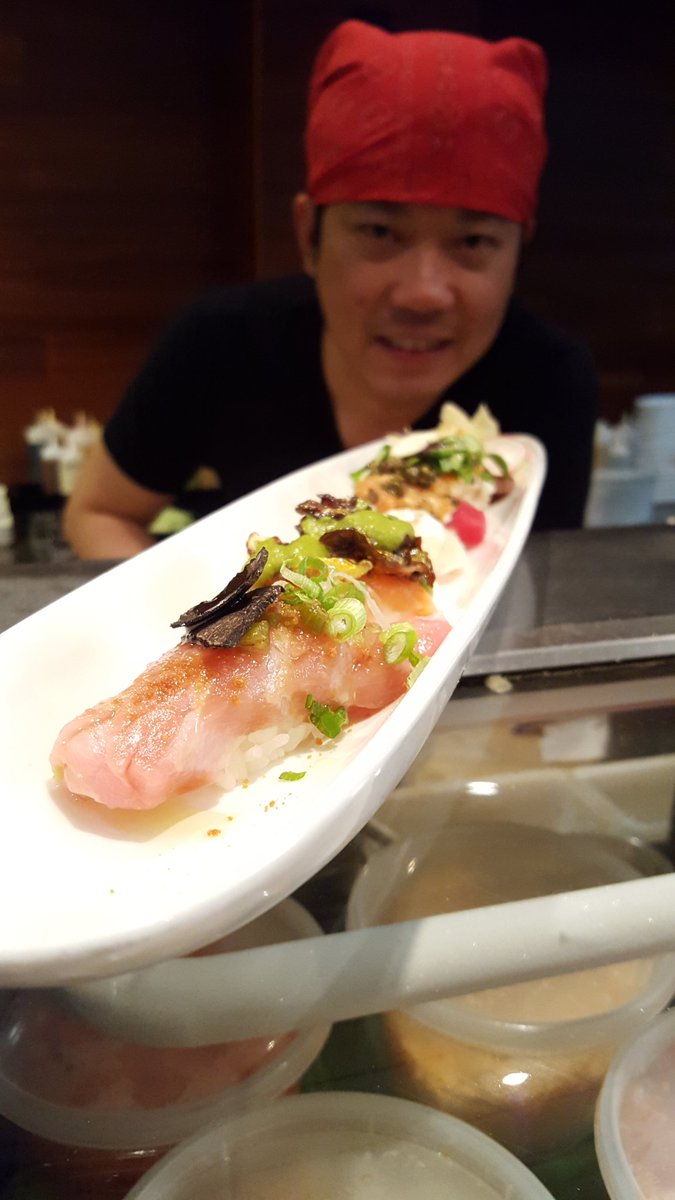 RobPetroneTV's tweet photo. Jimmy said he wanted to take me to a "Disneyland of #sushi." Did he? Watch #RestaurantHunter @FiOS1News_LI @ 8p! https://t.co/fynaUTQBt1
