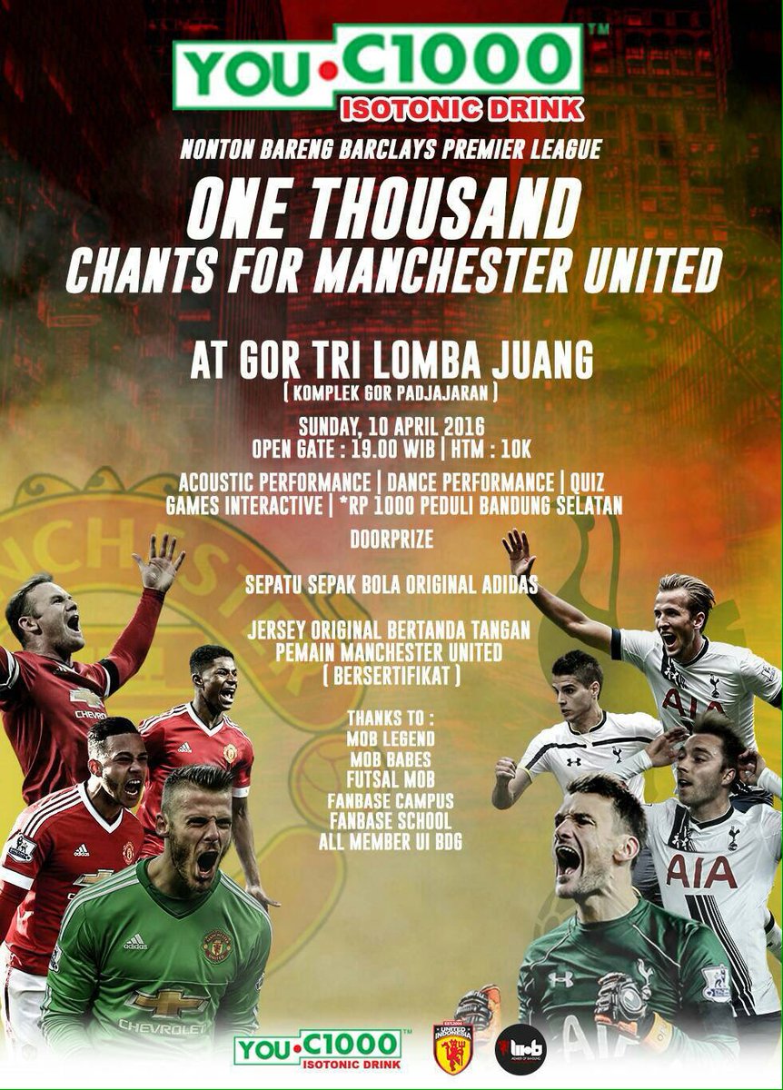 UIMoBabes's tweet photo. Wuih! Ga boleh kelewat nih, Nonbar seru akhir musim, NgeGOR yuk!

#WEAREUNITEDID #YOUC1000ISOTONIC #UNITEDINDONESIA https://t.co/a6qEPW0sL1