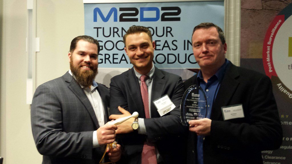 innoblative's tweet image. Innoblative takes 1st place at M2D2 $100k Challenge! @iBIOPROPEL @TheWiseWanke @NUCATSInstitute @insightpd