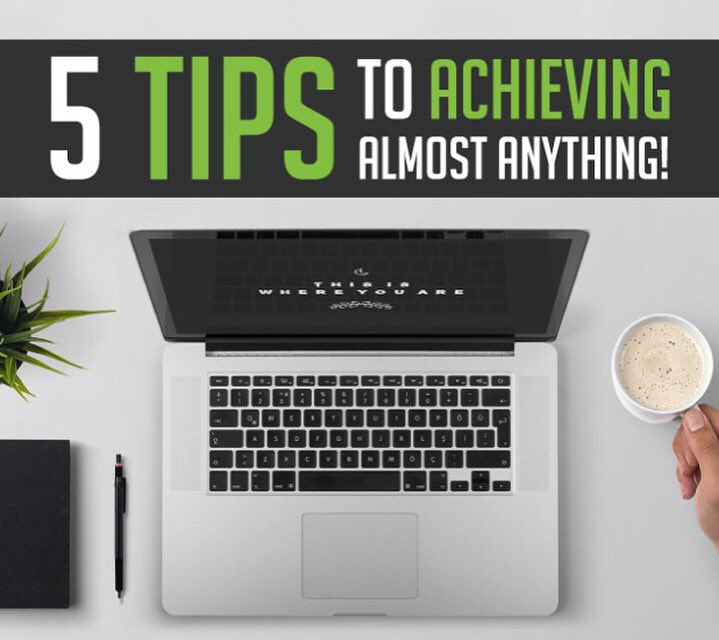 GenuineCollect's tweet image. 5 Tips To Achieving Almost Anything: genuinecollective.com/5-tips-achievi… - via:GenuineCollect