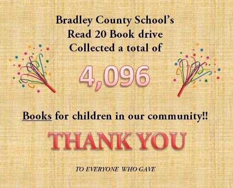 BCSRead20's tweet photo. Drum roll please . . . @BradleySchools @MYMIX1041 @LindaCash71 
All we can say is WOW...our community is amazing! https://t.co/u9Bjh3RrIq