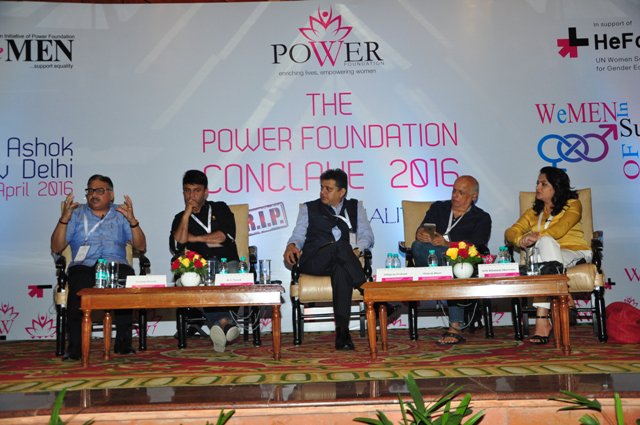 Editor_Dwivedi's tweet photo. Addressed at Power Foundation's Conclave on WeMen in Support of Gender Inequality. #RIPInEquality #GenderEquality https://t.co/EaeE8CXTYM