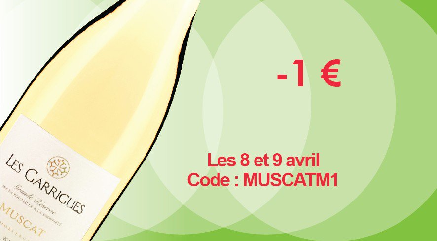 Caves du Mont Tauch : Profitez de notre remise spéciale de 1€ uniquement les 8 et 9 avril !
mont-tauch.fr/produit/igp-le…