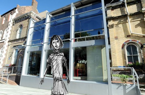 ForcedEnts's tweet photo. #DoodleGirl just arrived @unitytheatre for #TPIH rehearsals! #Easter #HalfTerm  https://t.co/AnXVO7GB83 https://t.co/p4AeXJeKVi