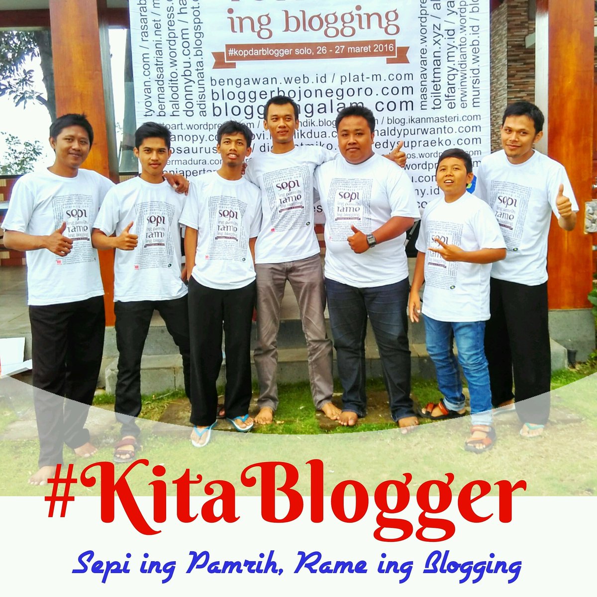 kakdidik13's tweet photo. #KitaBlogger | NgeBlog yuk ! With @AgusMagelangan @S_AdiFirmansyah @kokoh_ahmad @m_efendik88 @Sholihin_Wae https://t.co/mWiJUjwxaM