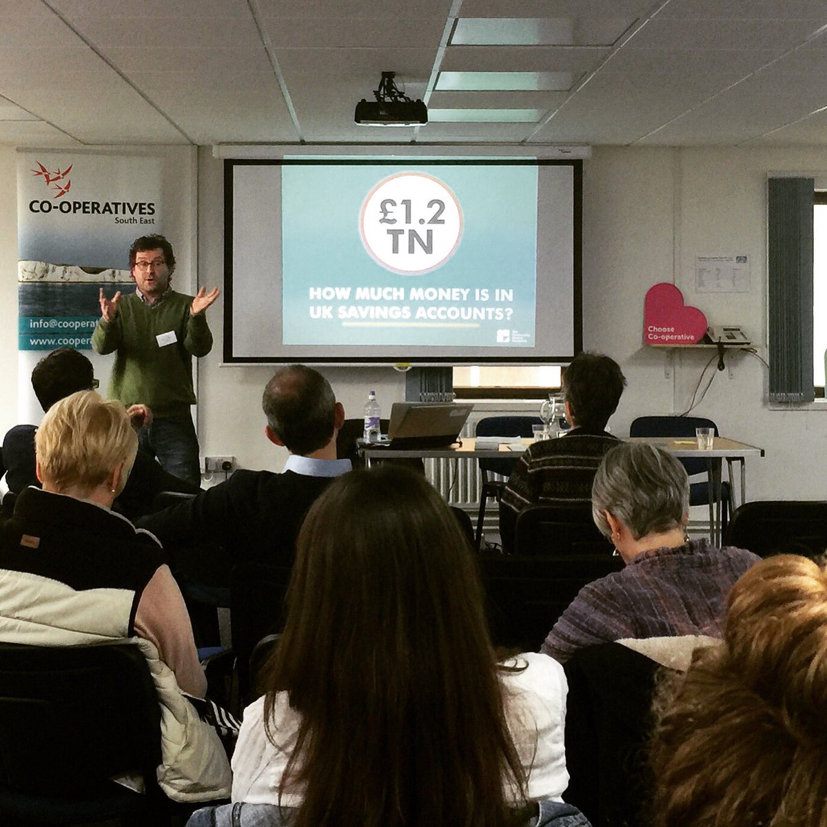 realsummerdean's tweet photo. Great &amp; inspiring talk from @theboyler on #communityshares this afternoon @cooperativesSE #getorganised @MsEYates https://t.co/COKUjADAhA