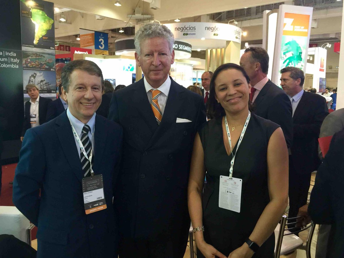 Belofloripa meets up with <a href="/pieterdecrem/">Pieter De Crem</a> and <a href="/Lapauw_Int/">Lapauw</a> sales manager in Brazil at #Intermodal2016