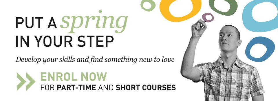 WCollegeGroup's tweet photo. 👋 Hi #RugbyHour, put a spring in your step with our part-time courses! 🎨 🔨 🌱 https://t.co/XGyN4qnSe1 #SpringSkills https://t.co/FjOAk06aj9